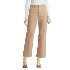 Adriano Goldschmied AG Kinsley High‎ Rise Pop Crop in Almond Biscotti Size 29